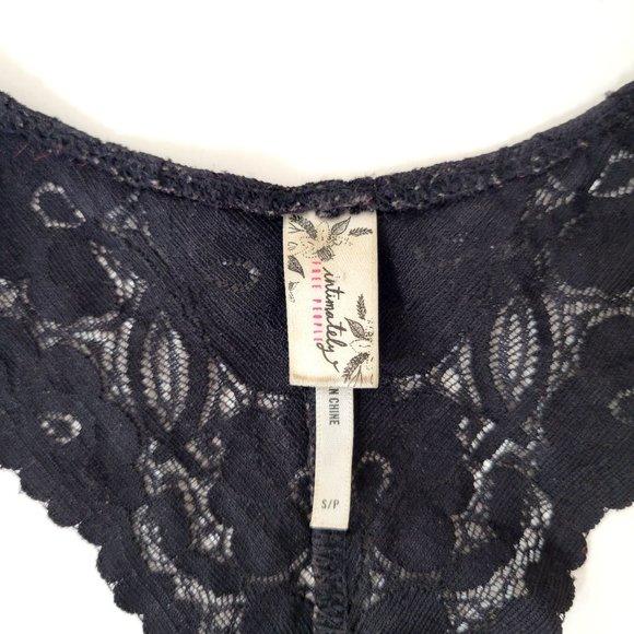 Intimately Free People Black Lace Racerback Bra - Picture 5 of 5